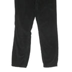 CALVIN KLEIN JEANS Womens Cotton Blend Black Regular Straight Trousers W30 L30