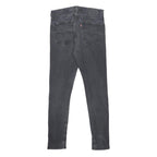 LEVI'S Skinnytaper Big E Mens Jeans Black Slim Skinny Denim W30 L32 Stretch Zip