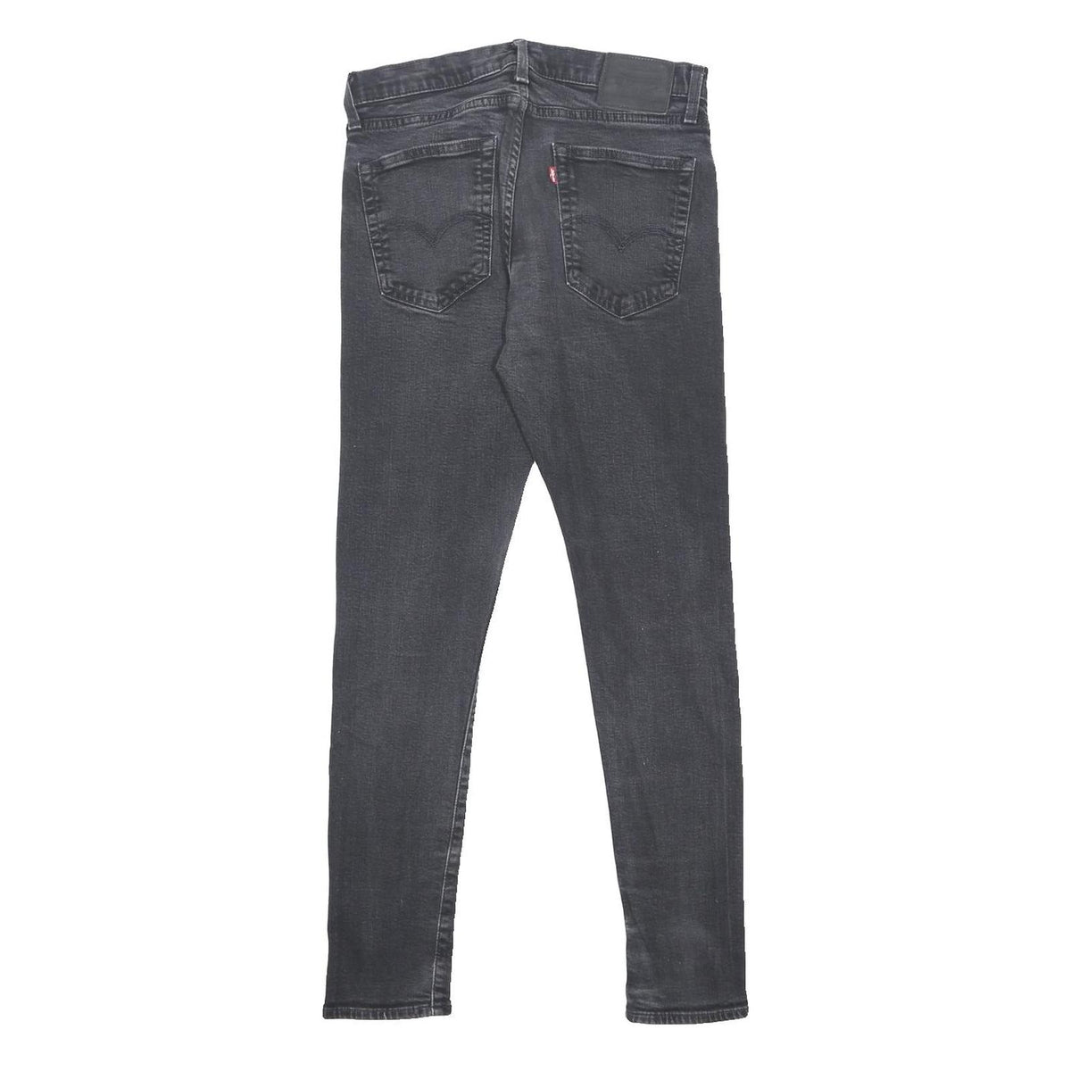 LEVI'S Skinnytaper Big E Mens Jeans Black Slim Skinny Denim W30 L32 Stretch Zip