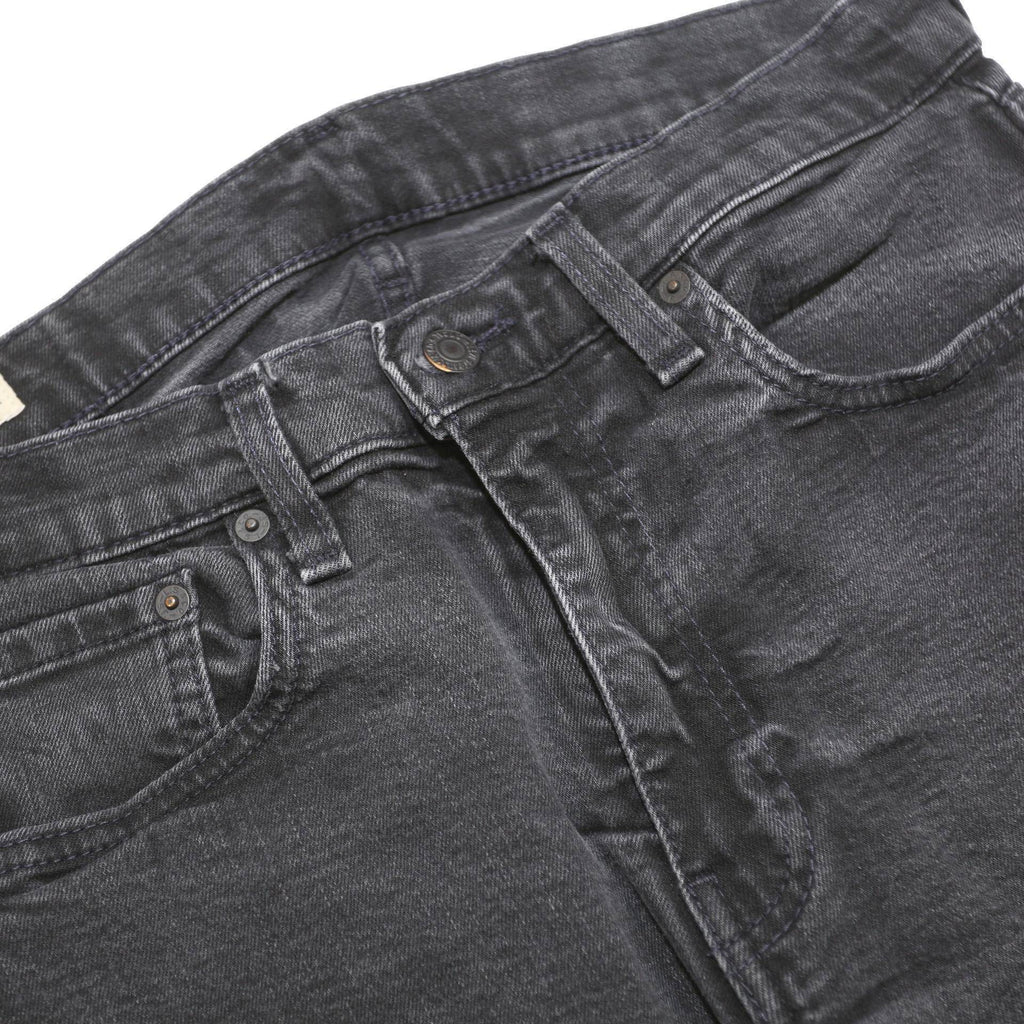 LEVI'S Skinnytaper Big E Mens Jeans Black Slim Skinny Denim W30 L32 Stretch Zip