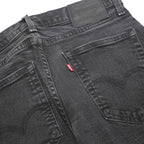 LEVI'S Skinnytaper Big E Mens Jeans Black Slim Skinny Denim W30 L32 Stretch Zip
