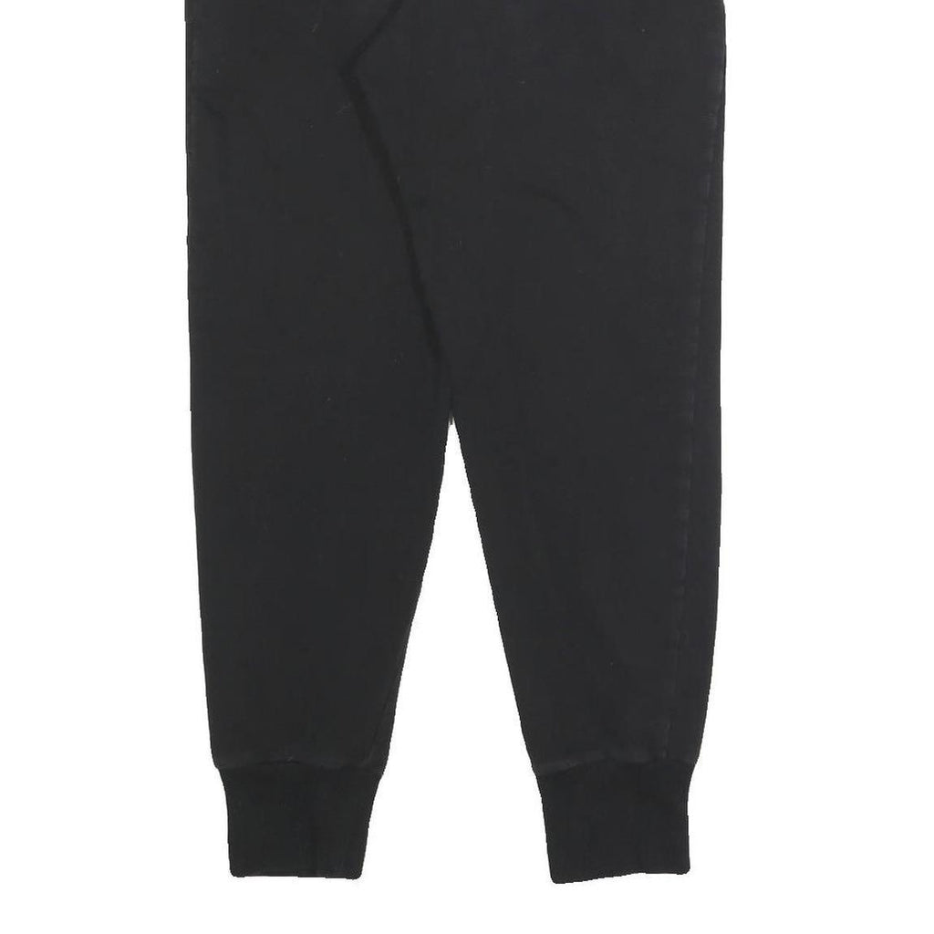 FILA Mens Joggers Black Slim Tapered S W28 L27 Casual Wear Cotton Blend