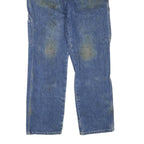 DICKIES Mens Regular Fit Blue Denim Jeans W32 L30 Workwear Zip Closure