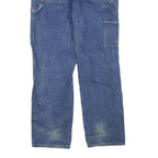 DICKIES Mens Regular Fit Blue Denim Jeans W32 L30 Workwear Zip Closure