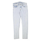 LEVI'S Mens Slim Light Blue Denim Jeans W30 L29 Classic Zip Cotton Blend