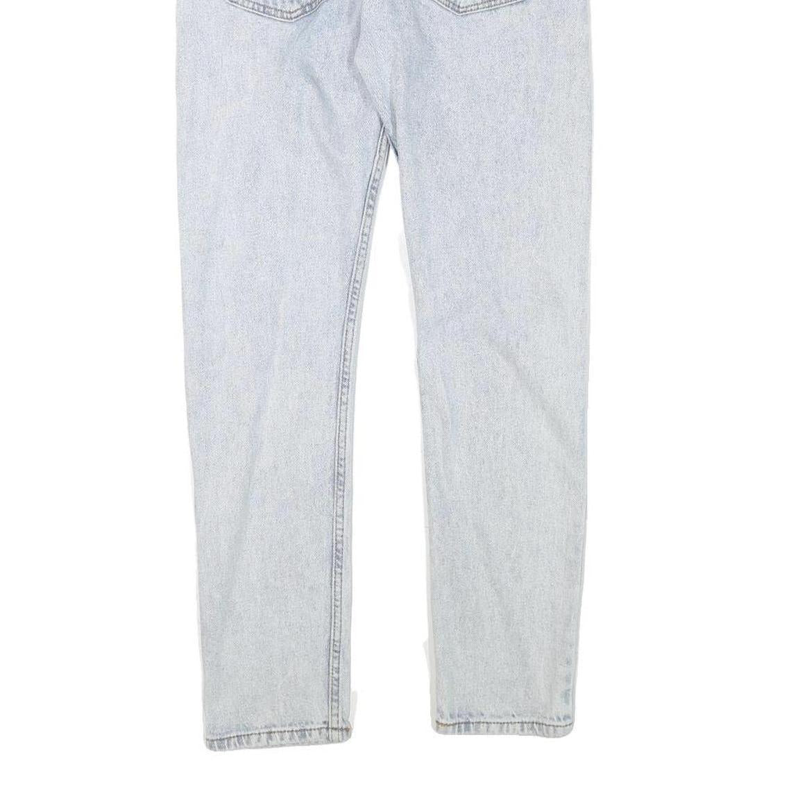 LEVI'S Mens Slim Light Blue Denim Jeans W30 L29 Classic Zip Cotton Blend