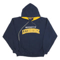 DUBWEAR CLOTHING Mens Navy Blue University Of Lethbridge Hoodie XL Cotton Blend