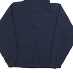 DUBWEAR CLOTHING Mens Navy Blue University Of Lethbridge Hoodie XL Cotton Blend