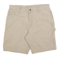 WRANGLER Mens Shorts Beige Casual L W36 Cotton Blend Utility Style