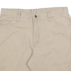 WRANGLER Mens Shorts Beige Casual L W36 Cotton Blend Utility Style