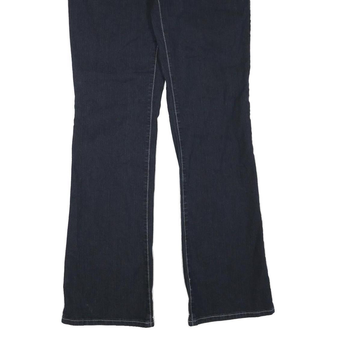 JP COLLECTION Womens Jeans Blue Regular Classic Denim Raw W32 L32 Zip Pockets