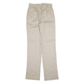 Womens Trousers Beige Regular Straight W27 L33