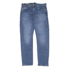 LEVI'S 502 Jeans BIG E Mens Blue Regular Tapered Stone Wash W30 L30