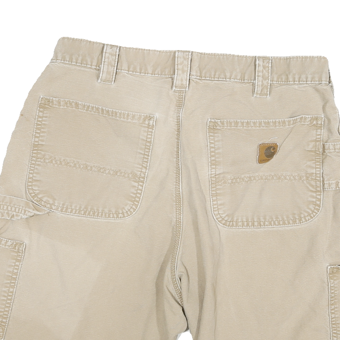 CARHARTT Mens Shorts Beige Cargo L W30 Workwear Durable Cotton Blend