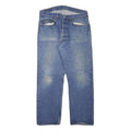 LEVI'S 501 Mens Jeans Blue Regular Straight Denim Medium W32 L27 Classic Fit