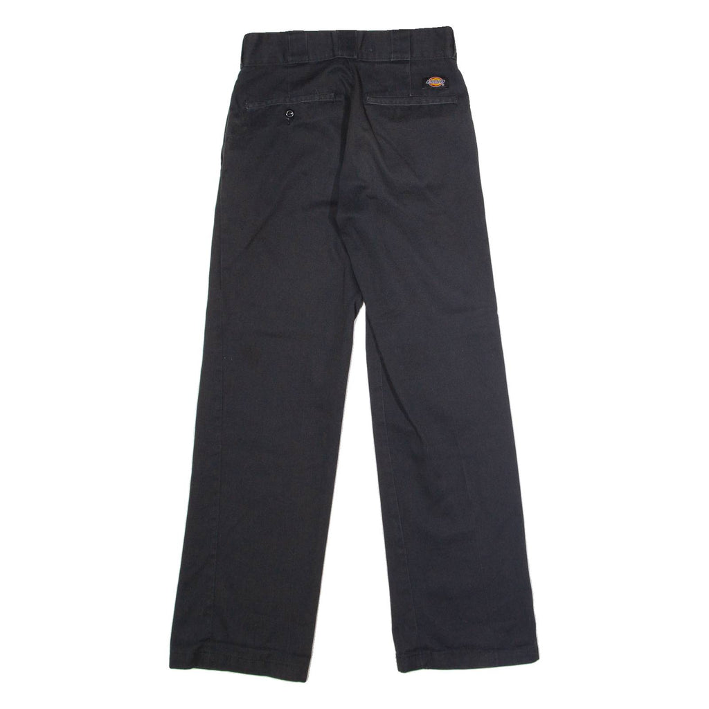 DICKIES 874 Workwear Mens Twill Trousers Black Classic Straight W26 L30