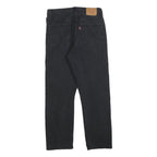 LEVI'S 501 BIG E Womens Jeans Black Regular Straight Denim W27 L26 Classic Fit