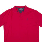 NAUTICA Mens Polo Shirt Red XL