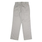 DICKIES Mens Polyester Blend Stone Regular Straight Trousers W30 L30 Workwear