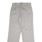 DICKIES Mens Polyester Blend Stone Regular Straight Trousers W30 L30 Workwear