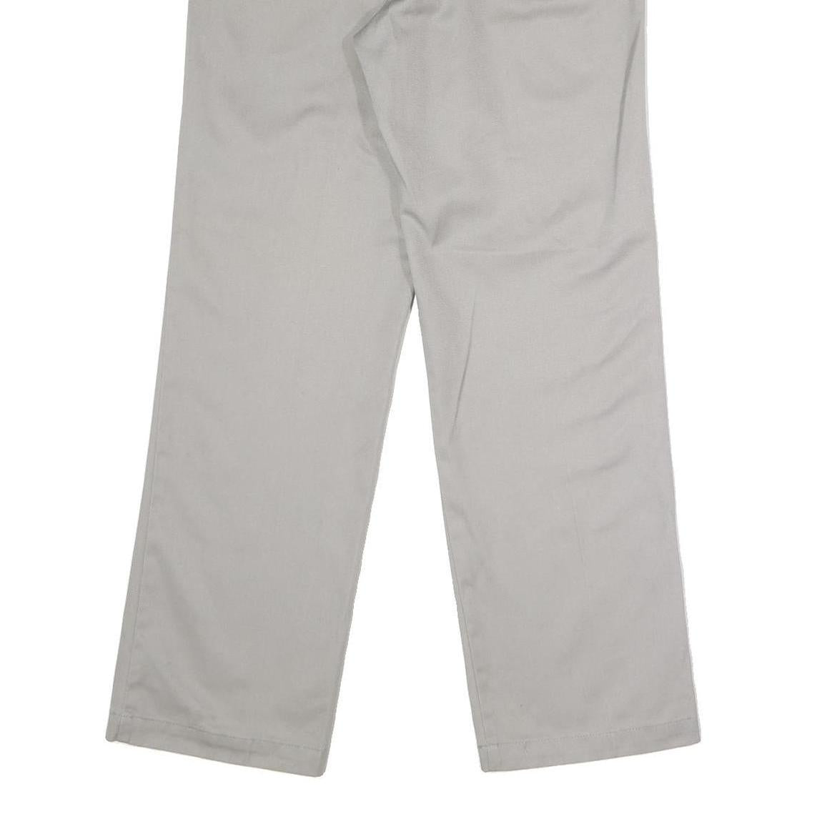 DICKIES Mens Polyester Blend Stone Regular Straight Trousers W30 L30 Workwear