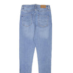 DIESEL Womens Jeans Blue Slim Skinny Denim Light W24 L29 Zip Cotton Blend