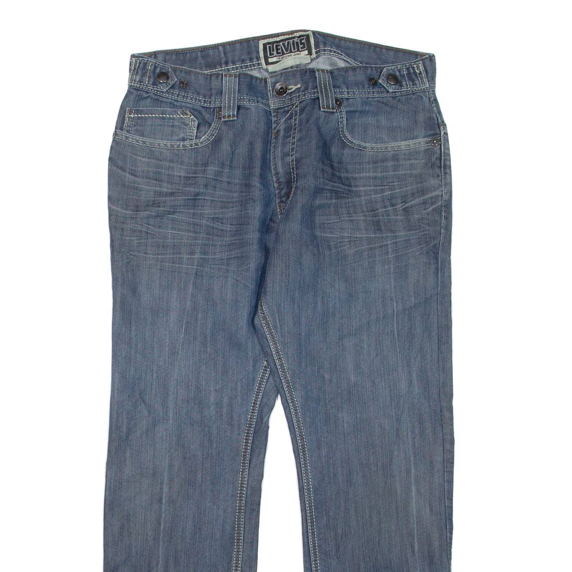 LEVI'S 514 Jeans Mens Blue Slim Straight W32 L28