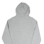 ELLESSE Womens Grey Hoodie UK 12 Cotton Blend Pullover Casual Sweatshirt