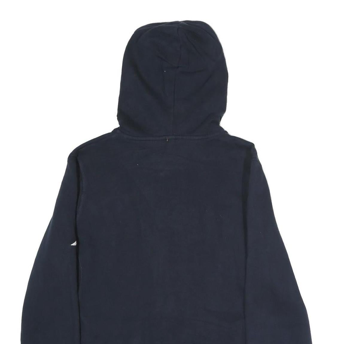 NAUTICA Mens Navy Blue Full Zip Hoodie XL Cotton Casual Sweatshirt