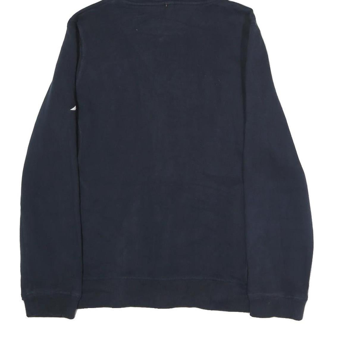 NAUTICA Mens Navy Blue Full Zip Hoodie XL Cotton Casual Sweatshirt