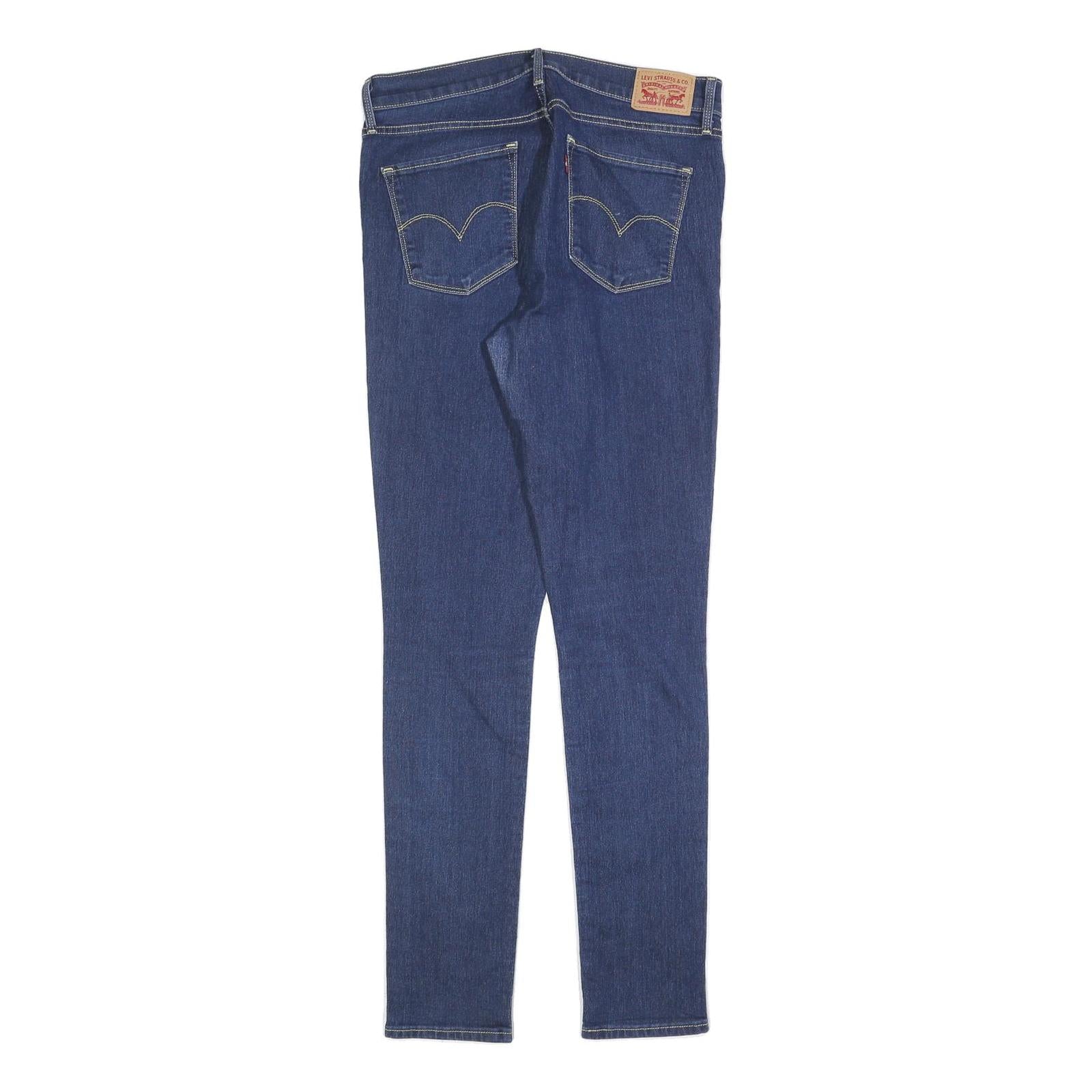 LEVI'S Womens Jeans Blue Slim Skinny Denim Medium W30 L32 Stretch Cotton