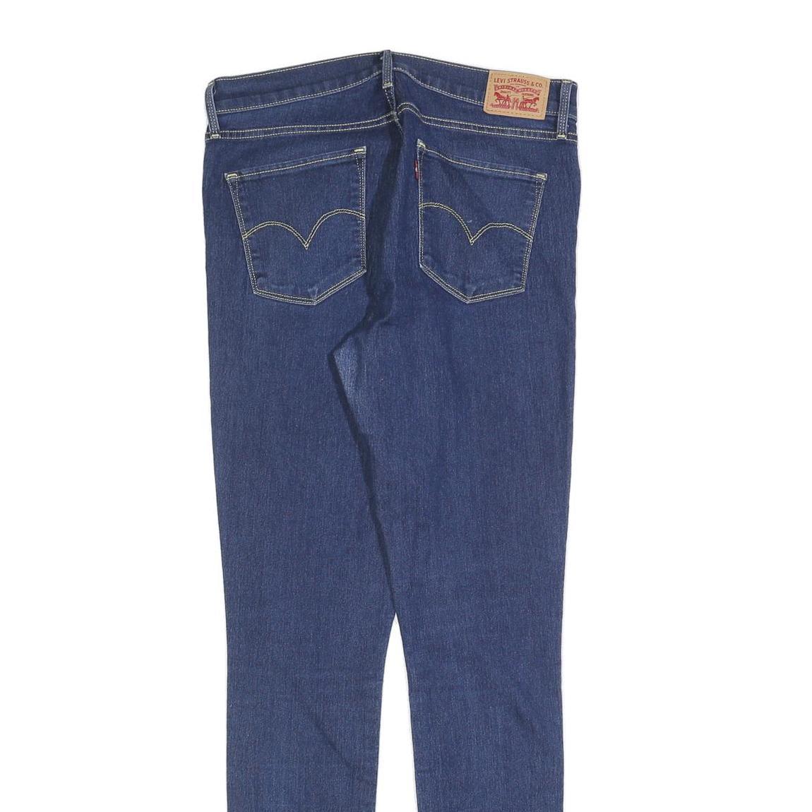 LEVI'S Womens Jeans Blue Slim Skinny Denim Medium W30 L32 Stretch Cotton