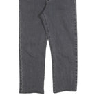 LEVI'S 501 Womens Jeans Black Regular Straight Denim Dark W29 L23 Classic Button