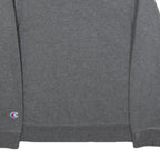 CHAMPION Boys Grey Crew Neck L Cotton Blend Pullover Sweatshirt