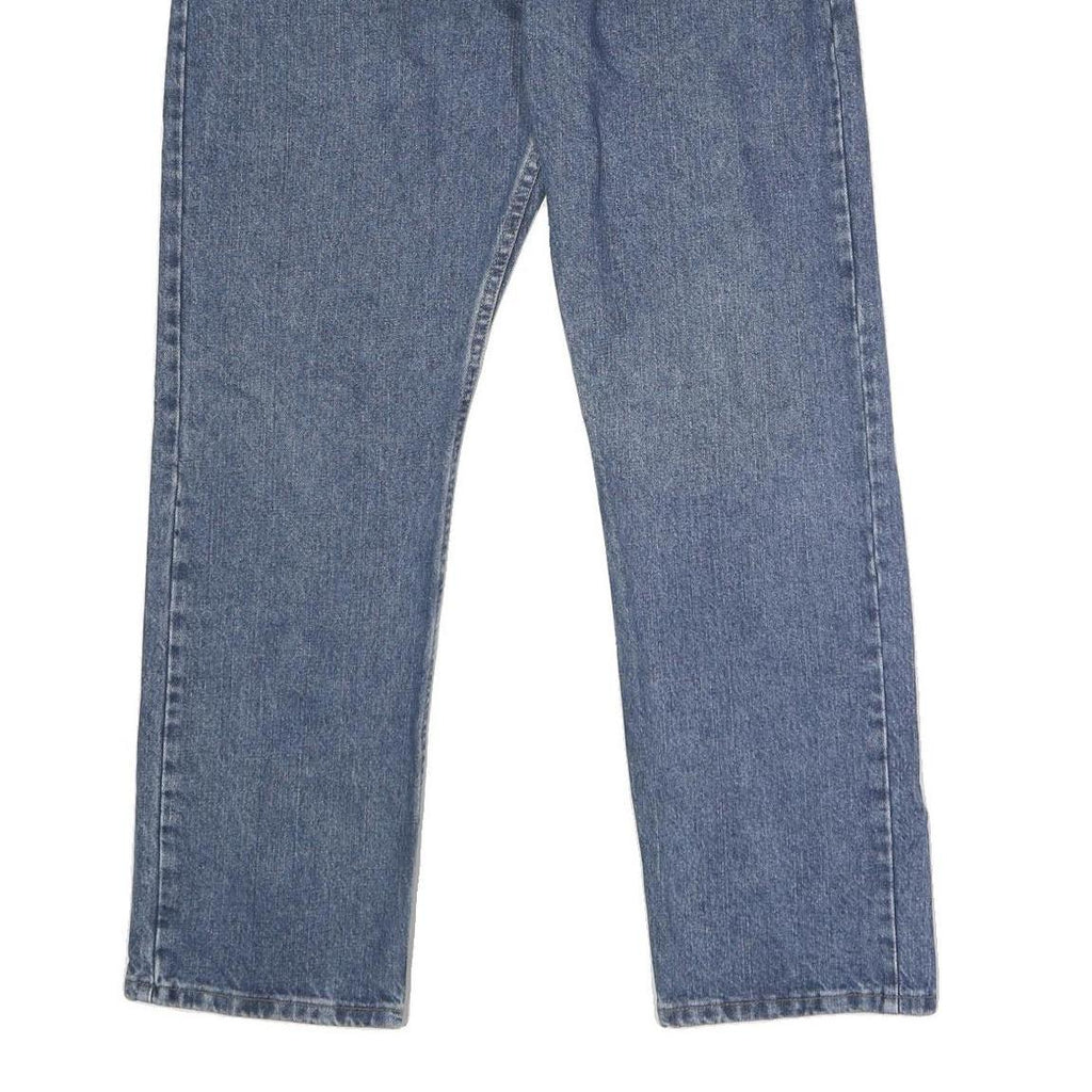 WRANGLER Mens Jeans Blue Regular Straight Denim Medium W35 L30 Classic Comfort