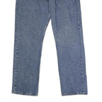 WRANGLER Mens Jeans Blue Regular Straight Denim Medium W35 L30 Classic Comfort