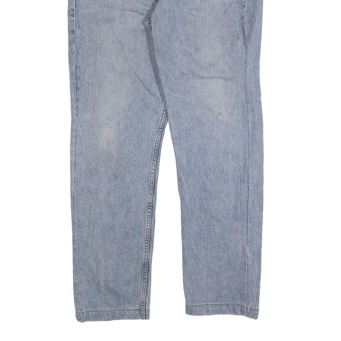 LEVI'S 501 Mens Jeans Blue Regular Straight Denim Light W36 L30 Classic Fit