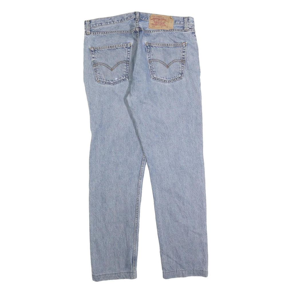 LEVI'S 501 Mens Jeans Blue Regular Straight Denim Light W36 L30 Classic Fit