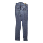 LEVI'S Womens Slim Blue Jeans Denim Medium W26 L30 Classic Fit Stretch Zip