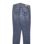 LEVI'S Womens Slim Blue Jeans Denim Medium W26 L30 Classic Fit Stretch Zip