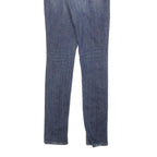 LEVI'S Womens Slim Blue Jeans Denim Medium W26 L30 Classic Fit Stretch Zip