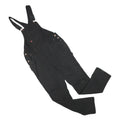 DICKIES Womens Black Cotton Blend Dungarees Regular Fit S W34 L31 Workwear