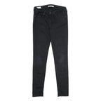 LEVI'S 711 Skinny Womens Jeans Black Slim Skinny Denim Medium W28 L32