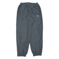 PUMA Mens Track Pants Grey Tapered M W27 L30