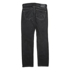 LEVI'S 511 Mens Black Regular Skinny Denim Dark W32 L32 Zip Cotton Jeans