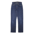 LEVI'S Womens Regular Fit Blue Denim Jeans Cotton Blend Zip W24 L29 Classic