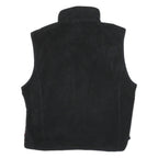 WOOLRICH Mens Black Classic Outdoor Jacket M Polyester Blend Fleece Sleeveless