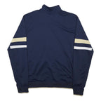 NIKE Mens Navy Blue & Cream Zip Jacket XL Polyester Sportswear Track Top