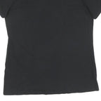 ADIDAS Mens Black Graphic T-Shirt M Short Sleeve Crew Neck Cotton Casual