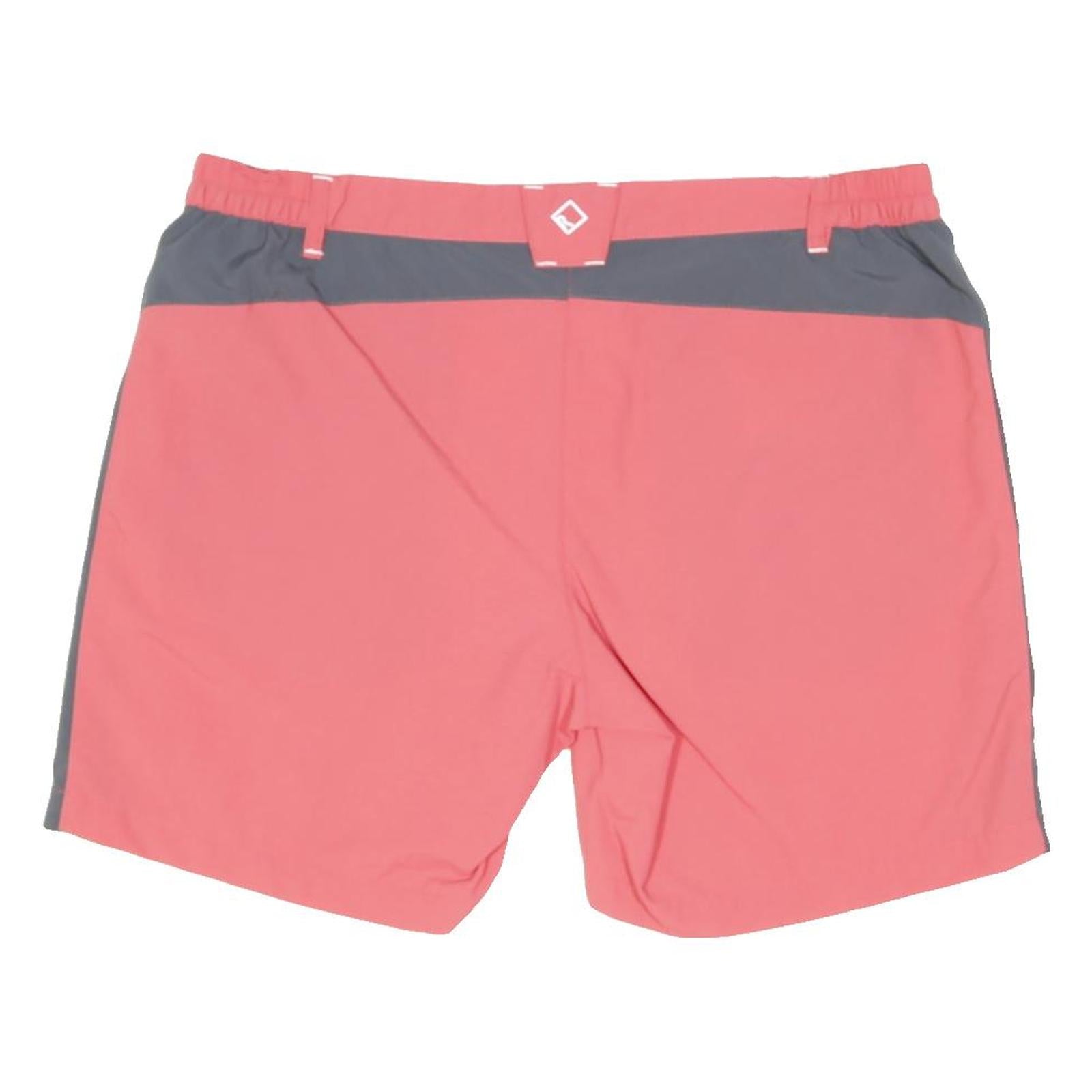 REGATTA Womens Shorts Pink & Grey Casual UK 14 W34 Polyamide Zip Pockets